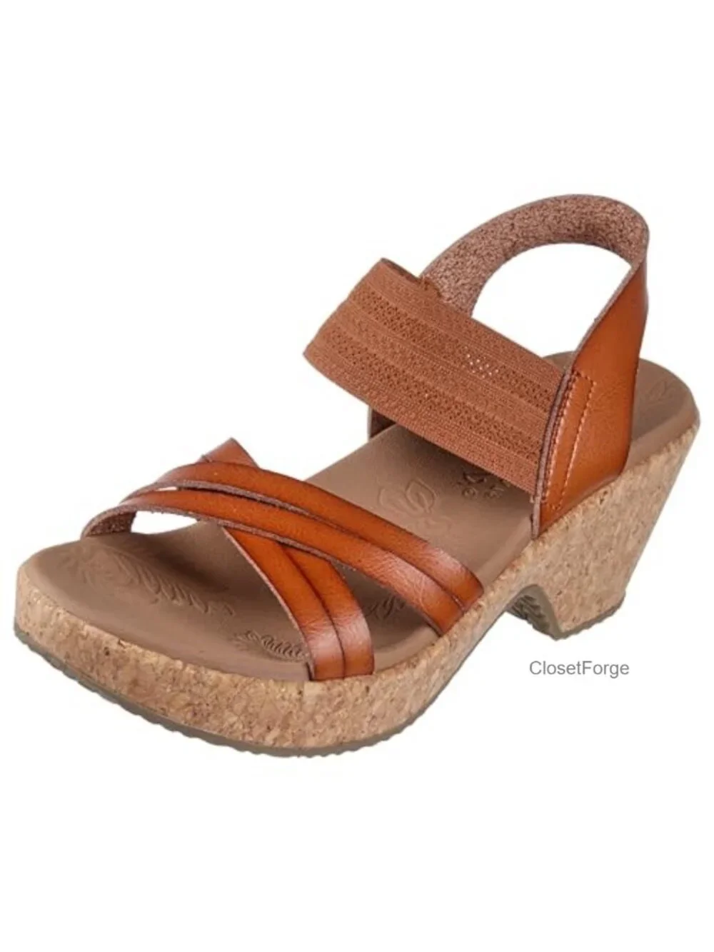 Skechers Women's Brystol Wedge Sandals - Strappy Night Skies, 3